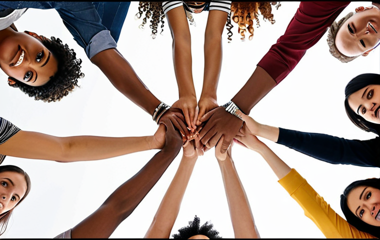 **
"A diverse group brainstorming innovative ideas, emphasizing collaboration and embracing new perspectives. Upward trajectory, symbolizing progress and forward-thinking."
**