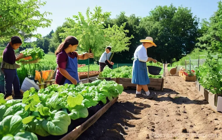 미래 공동체의 농업 혁신 - **Prompt:** A serene and impeccably clean indoor hydroponic garden, bathed in abundant, soft natural...